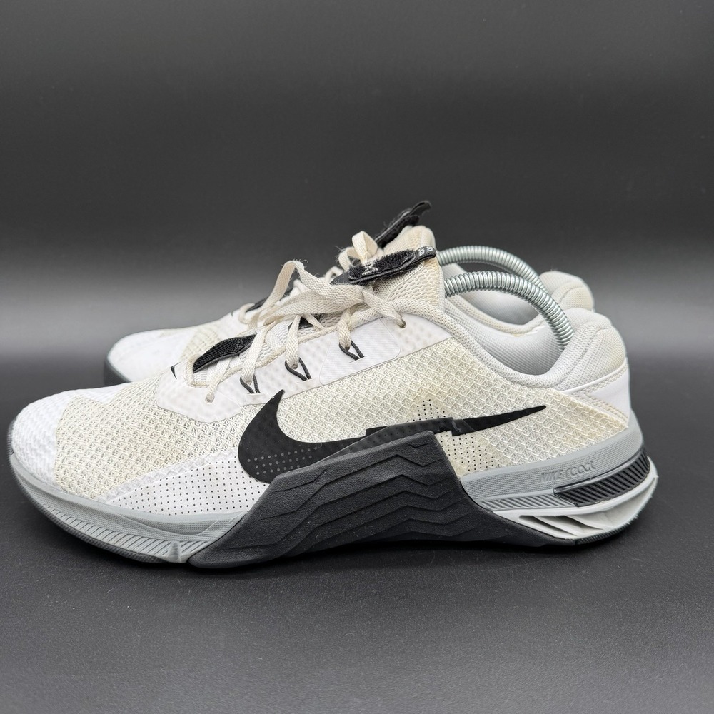 Nike Metcon 7 Men's Size 11.5 White Black Training Cross Trainer CZ8281-100